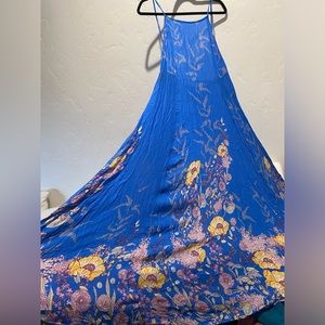 Free people maxi sheer dress